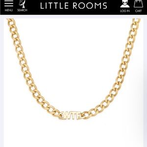 Little Rooms Gold Necklace WTF